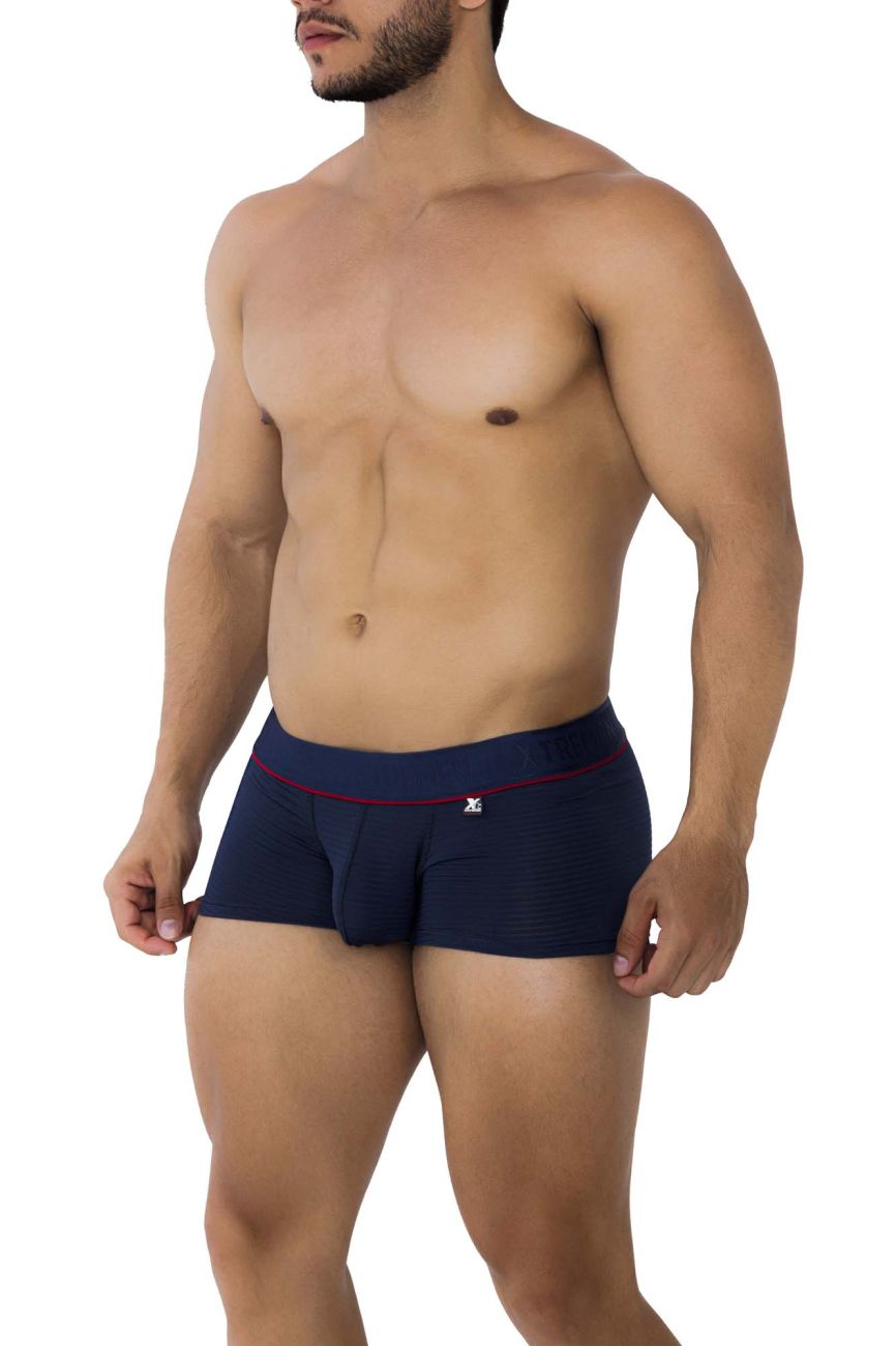 Xtremen 91196 Jacquard Trunks Dark Blue