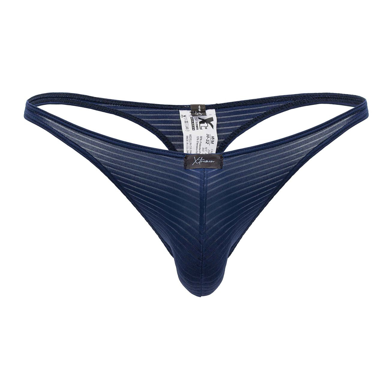 Xtremen 91198 Jacquard Thongs Dark Blue