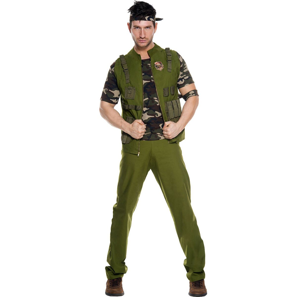 Mens Army General Uniform Costume