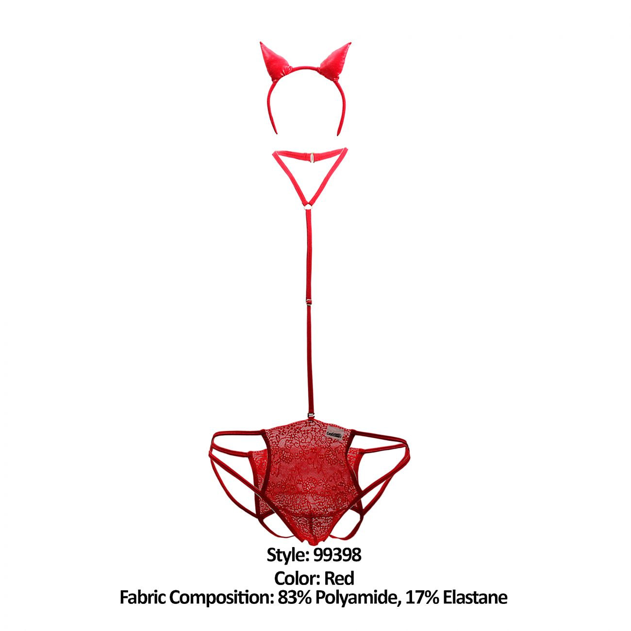 CandyMan 99398 Devil Costume outfit Jockstrap