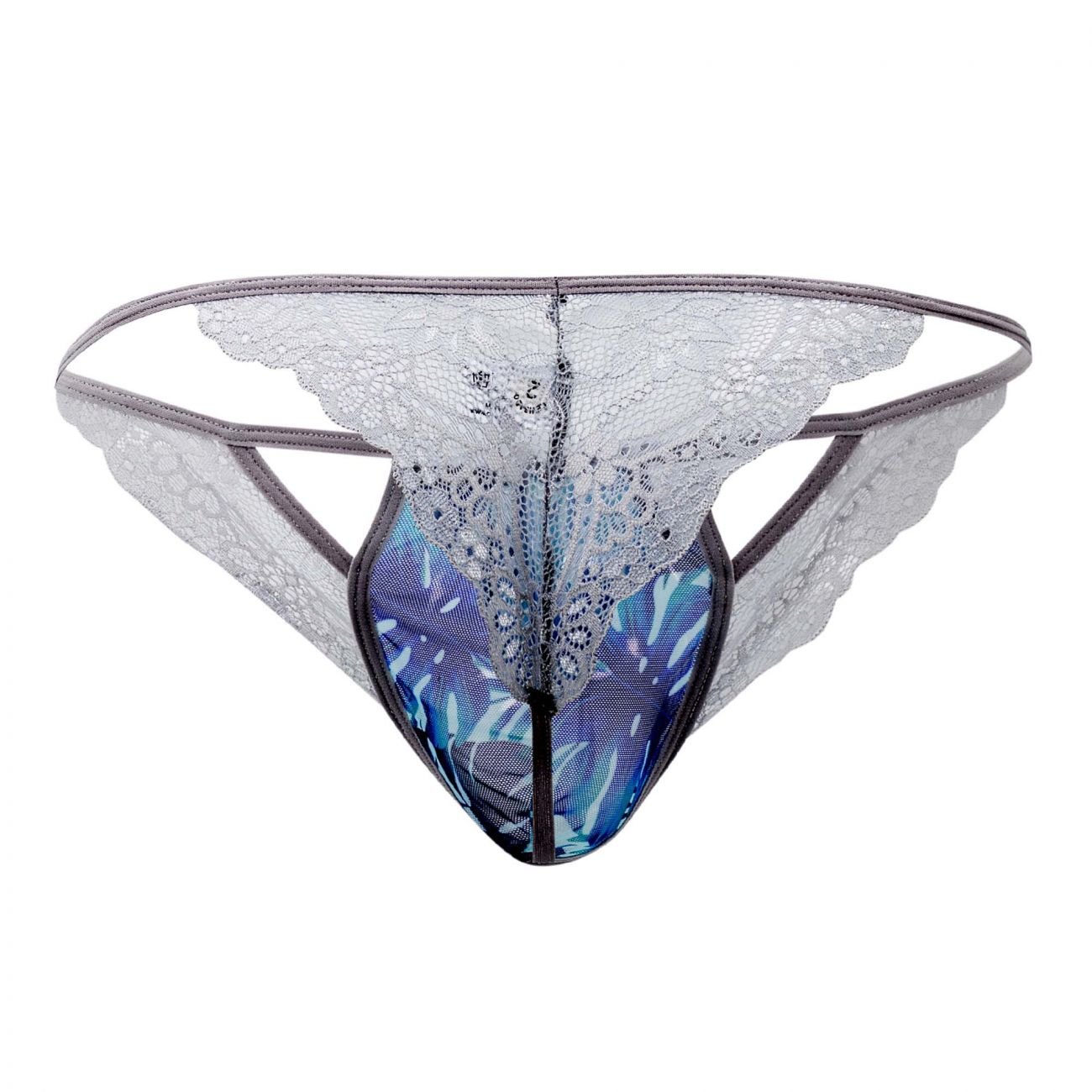 SALE - CandyMan 99440 Floral Thongs Blue