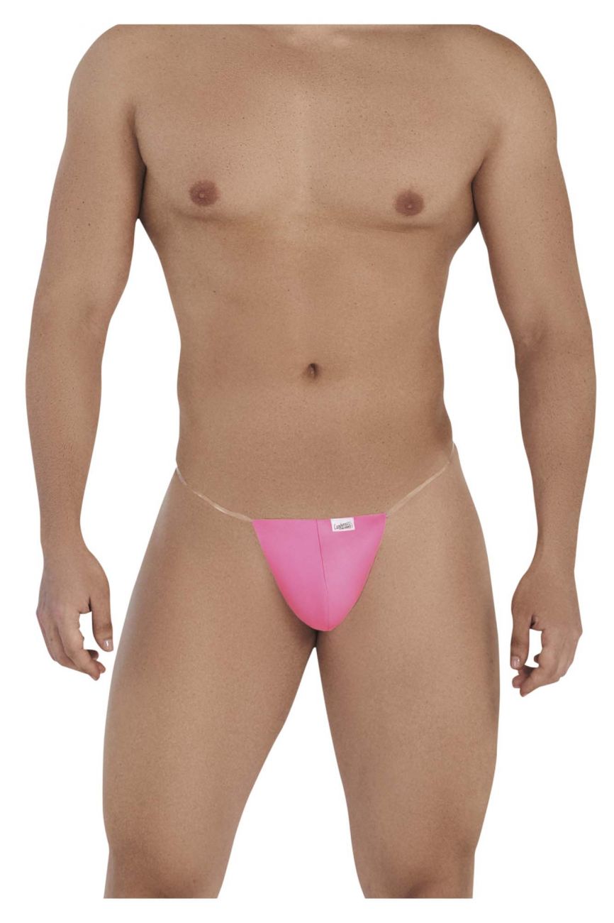 JCSTK - CandyMan 99548 Invisible Micro Thongs Hot Pink