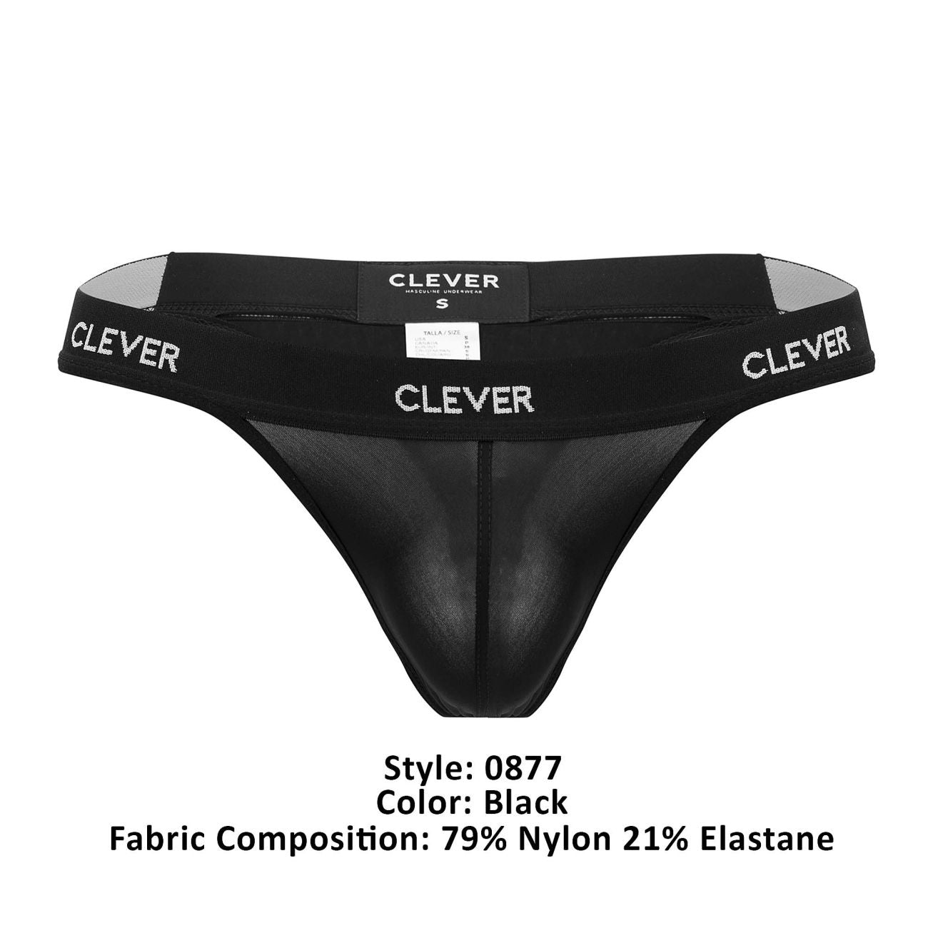 Mens Thong Clever 0566-1 Pub Thongs Mens Underwear NEW