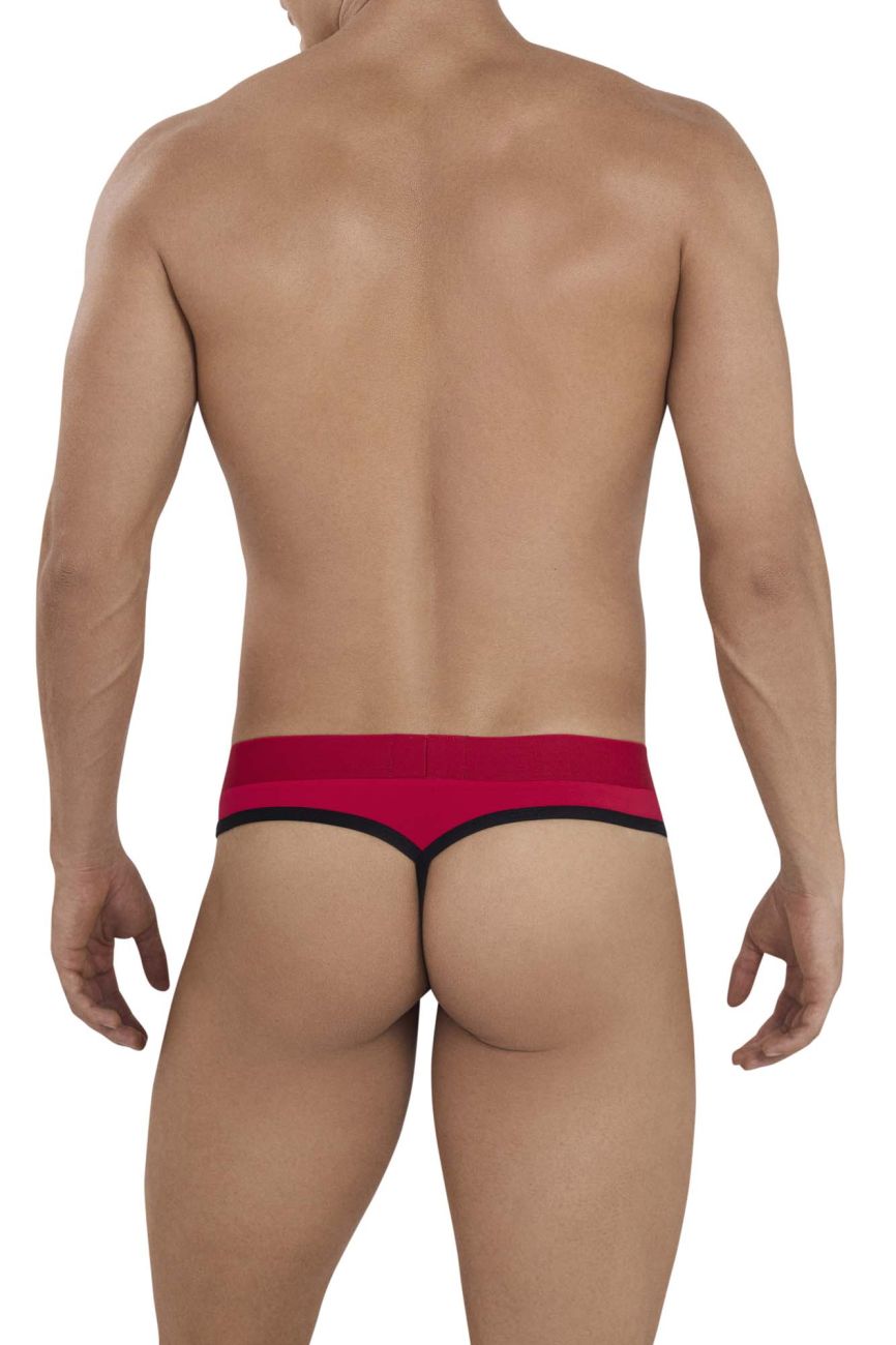 Clever Moda 1414 Flow Thongs Color Red Size S 