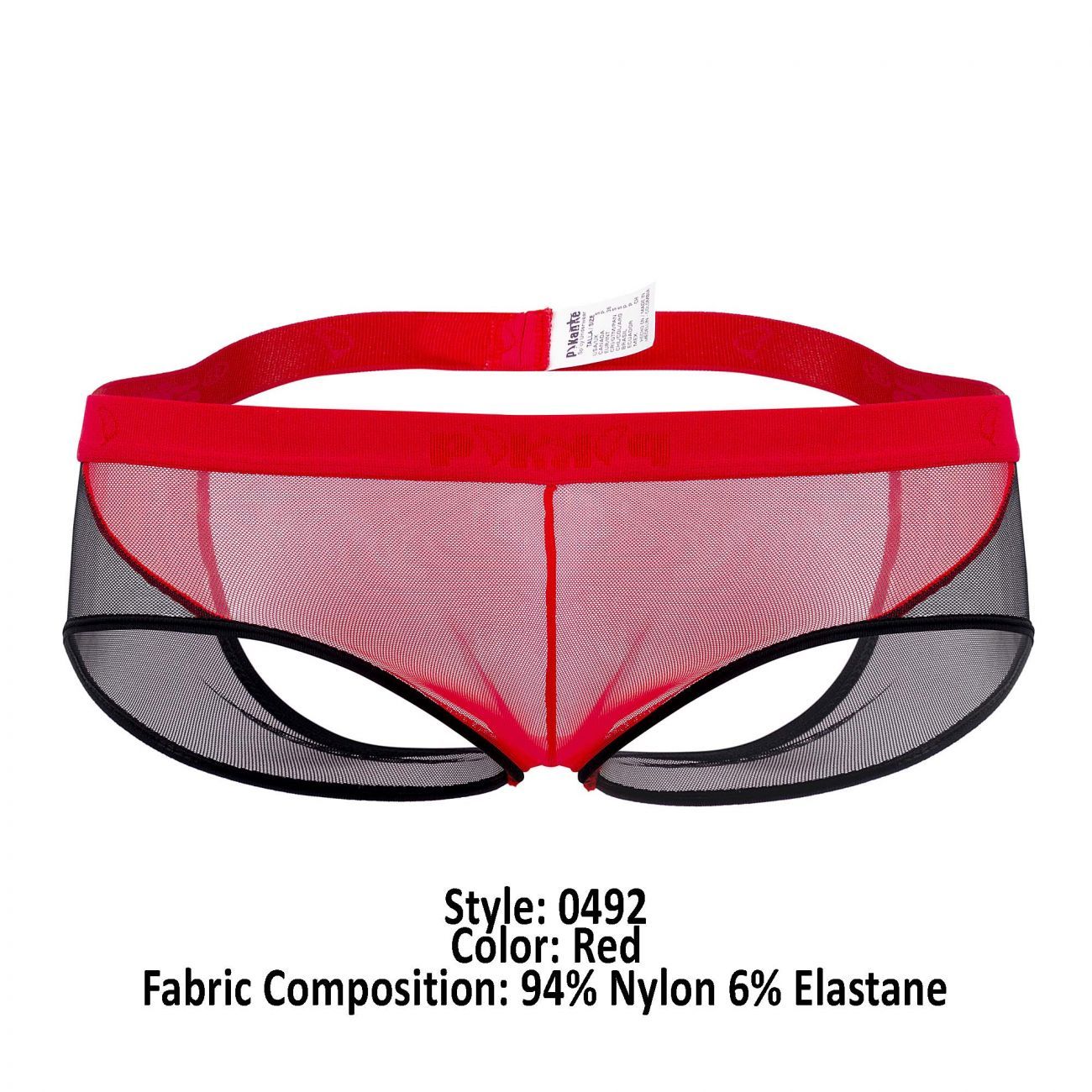 Pikante 0492 Lights Jockstrap Red